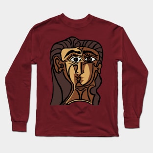 Picasso - Woman's head #3 Long Sleeve T-Shirt